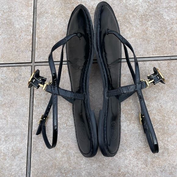 Tory Burch black sandals - Picture 3 of 10